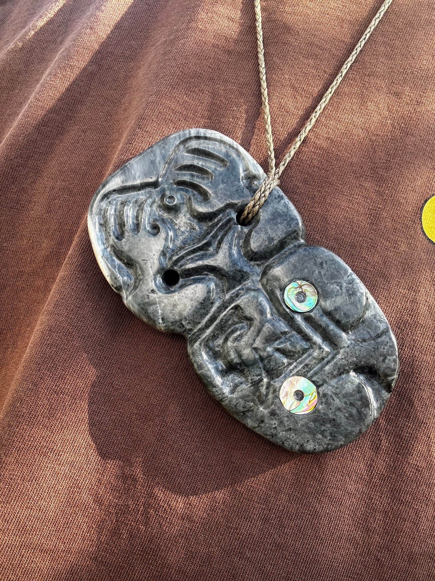 Grey Inanga Hei Tiki Nelson Pounamu