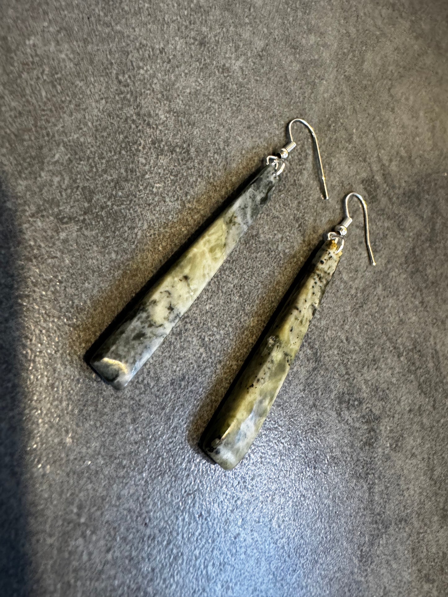 New Zealand Pounamu Earrings - Made To Order