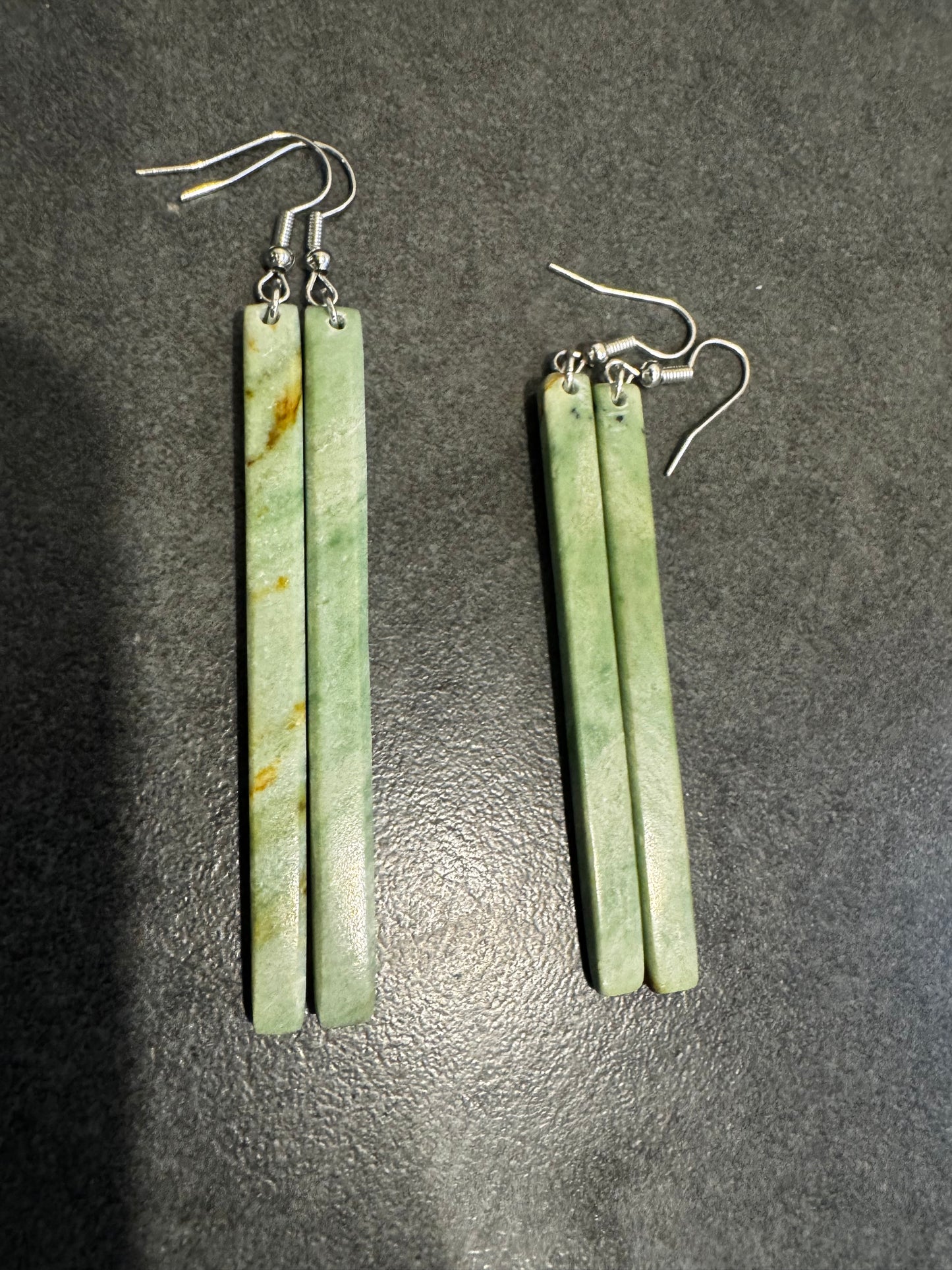 New Zealand Pounamu Earrings - Made To Order