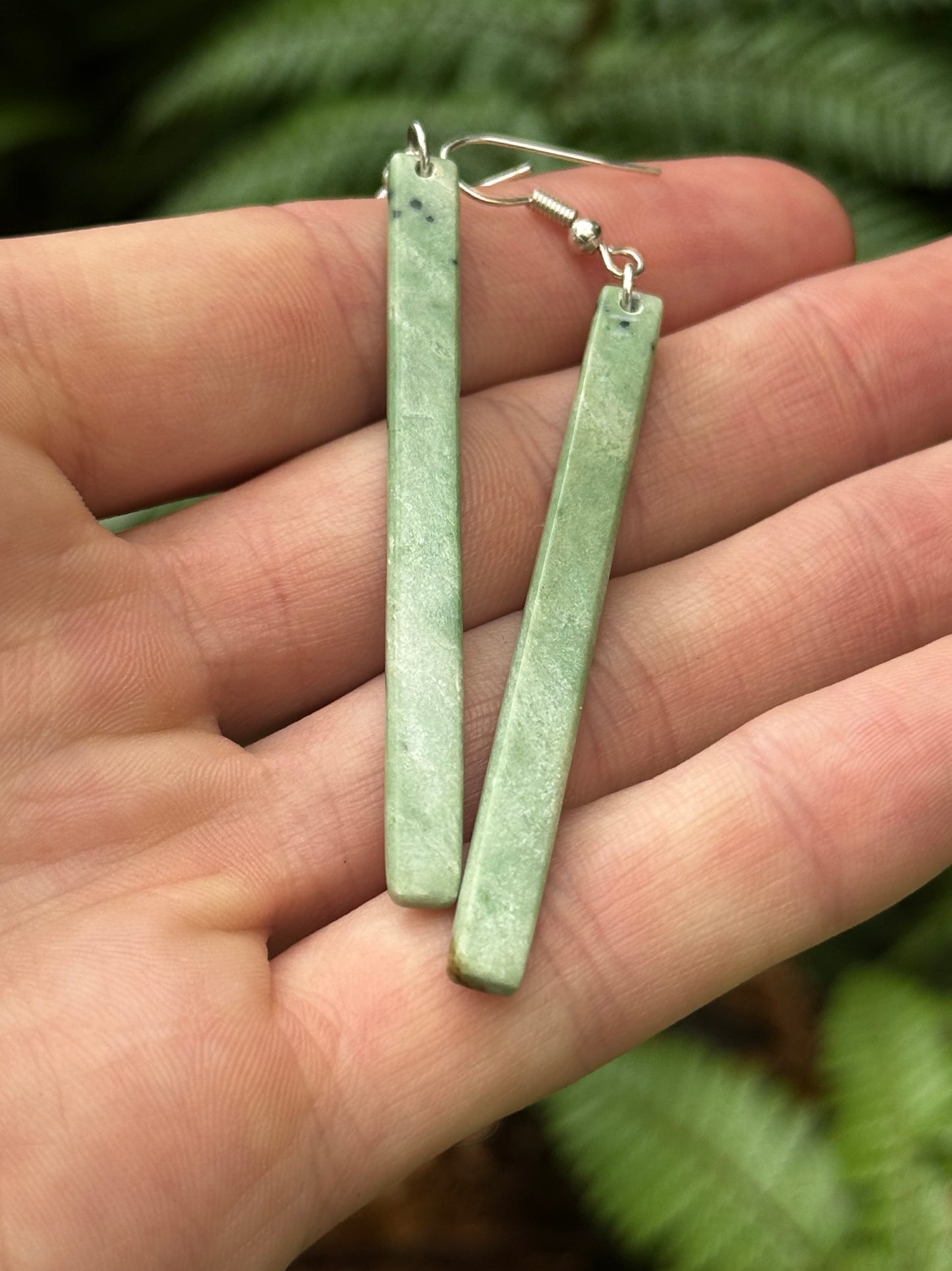 New Zealand Pounamu Earrings - Made To Order