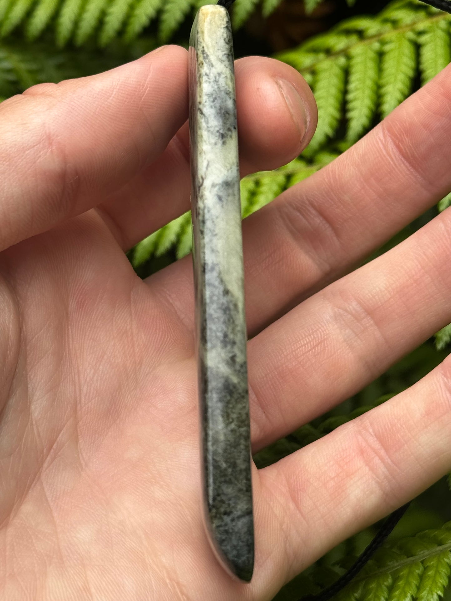 New Zealand Pounamu Hei Toki Pendant