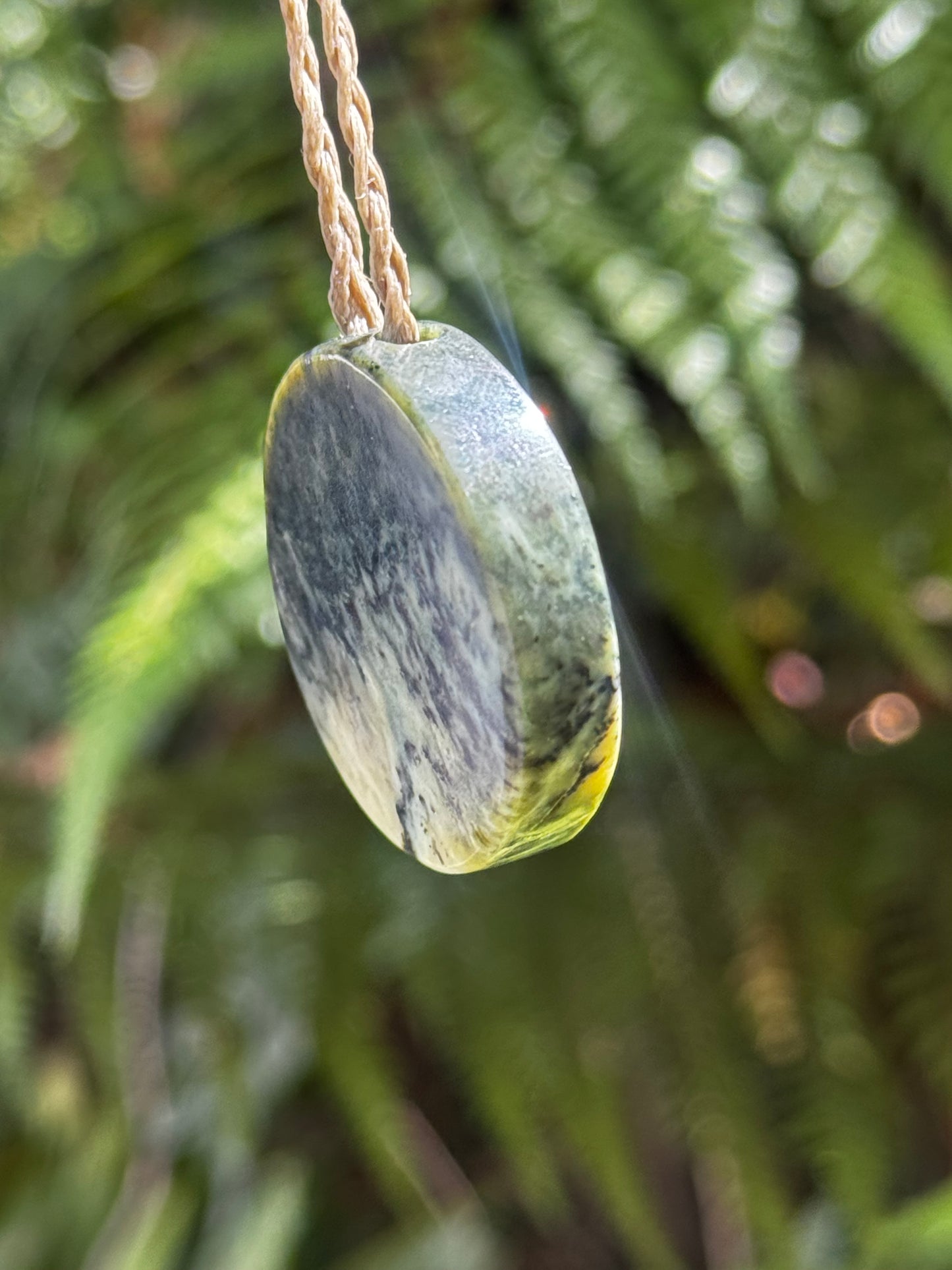 Pounamu Porohita (Disc) Pendant - Tasman
