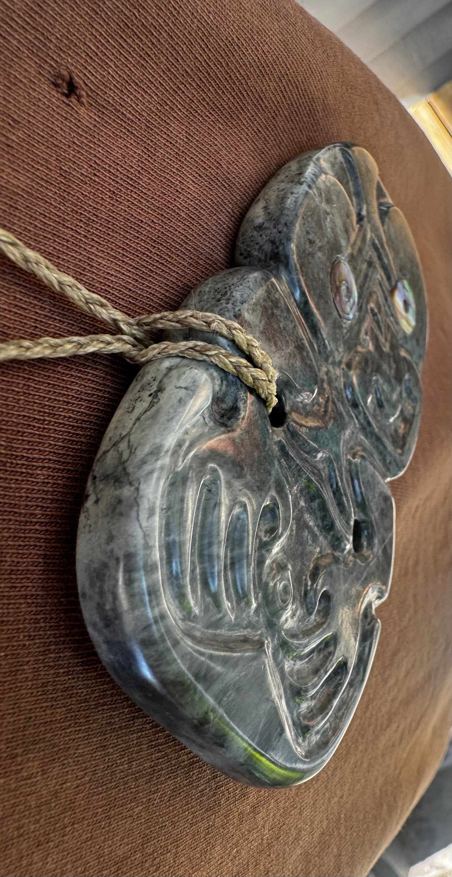 Pounamu/Greenstone - Hei Tiki (Inanga Ahua Rereke Pounamu)