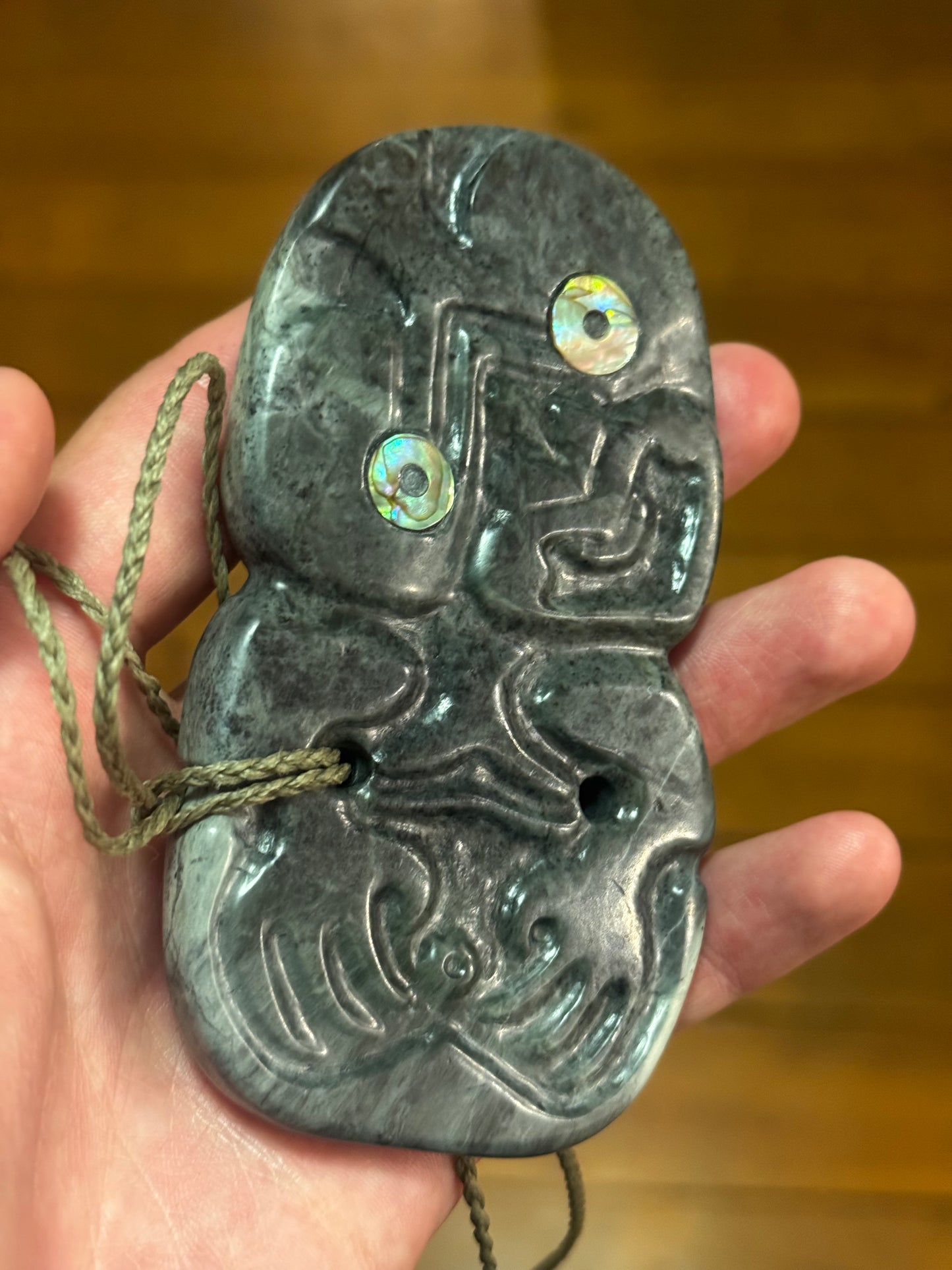 Pounamu/Greenstone - Hei Tiki (Inanga Ahua Rereke Pounamu)