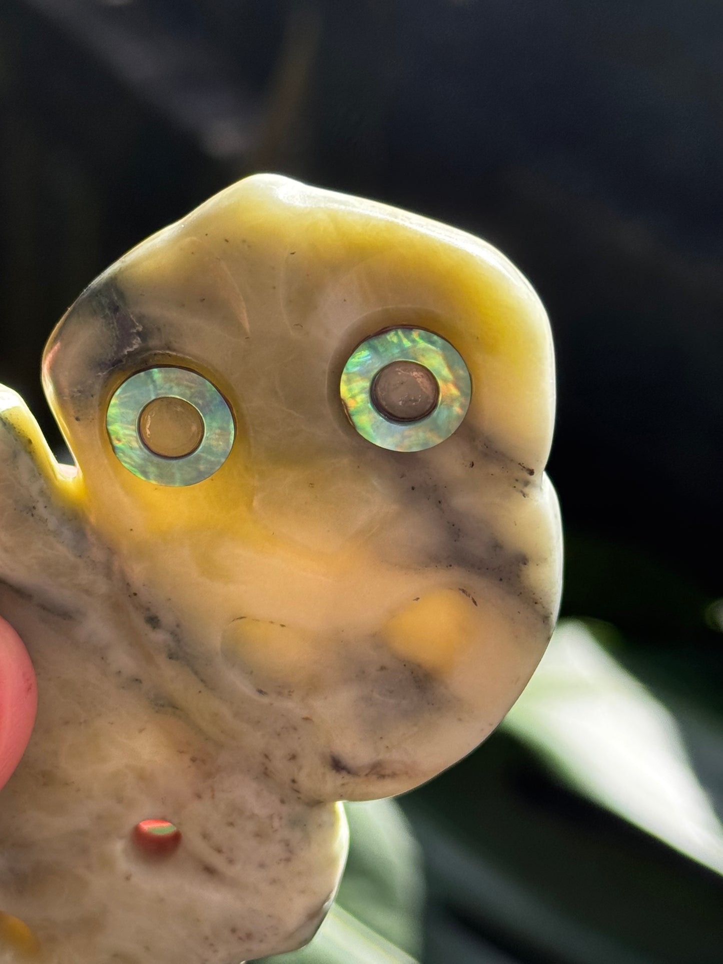 Pounamu Hei Tiki - Horo Mohoua