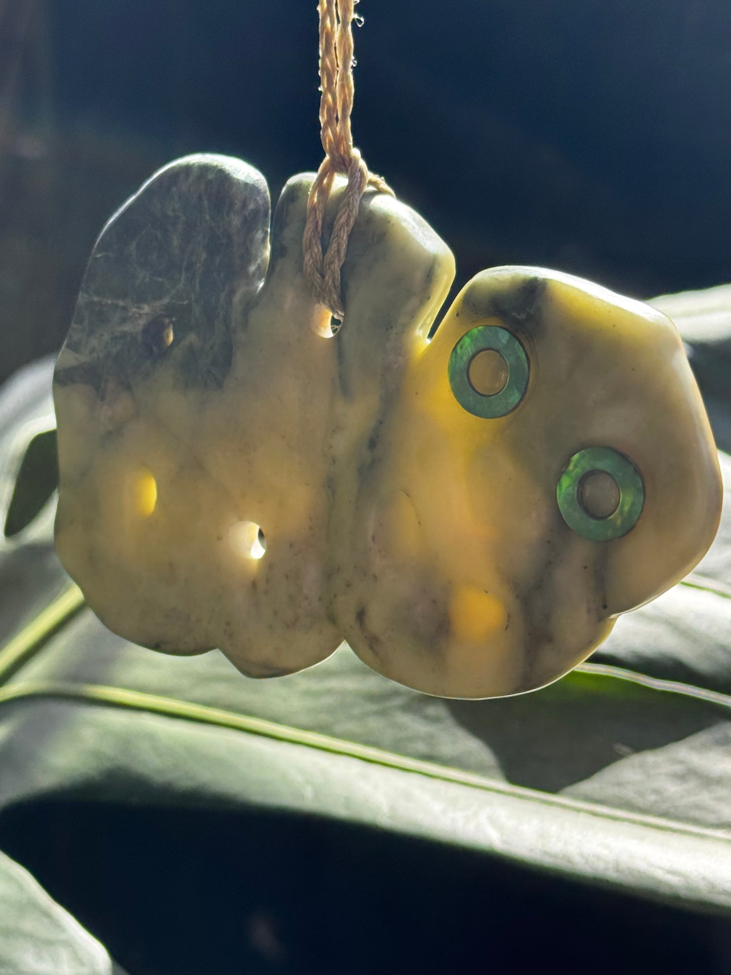 Pounamu Hei Tiki - Horo Mohoua