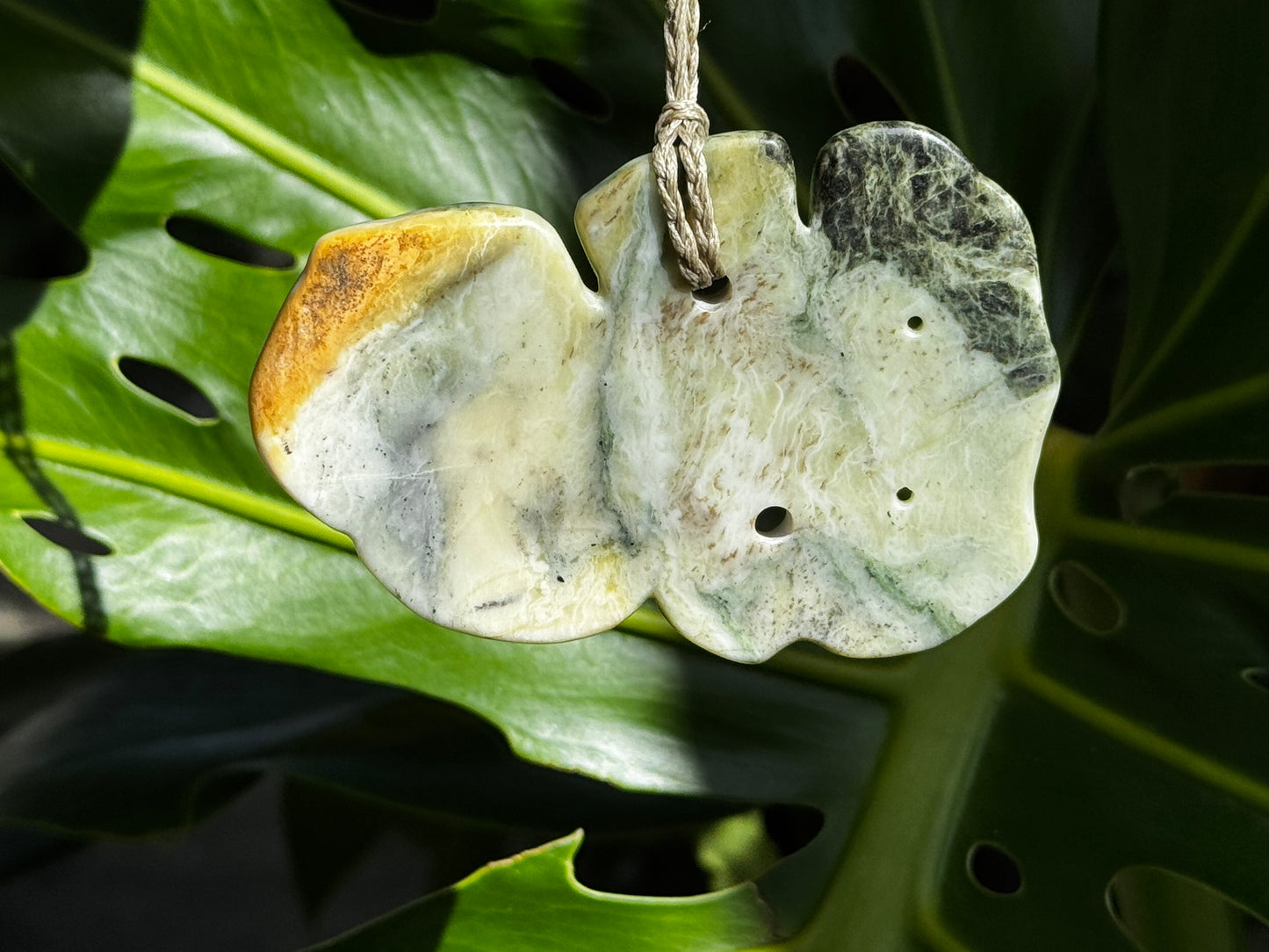 Pounamu Hei Tiki - Horo Mohoua