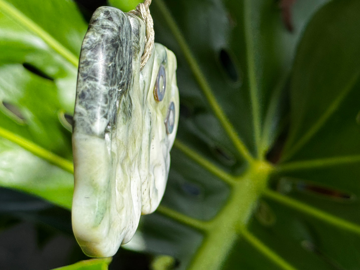 Pounamu Hei Tiki - Horo Mohoua