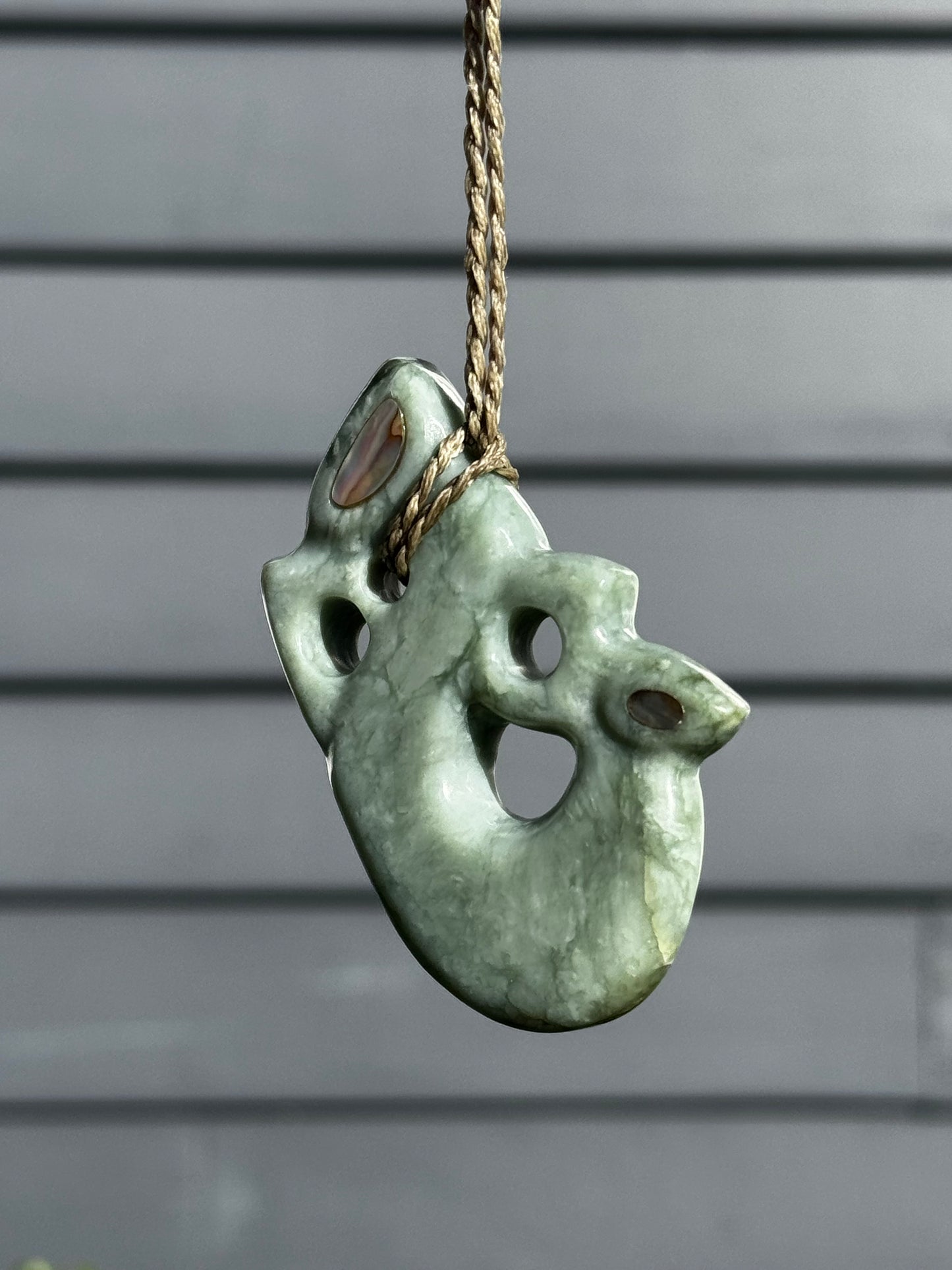 New Zealand Pounamu Manaia Āwatea