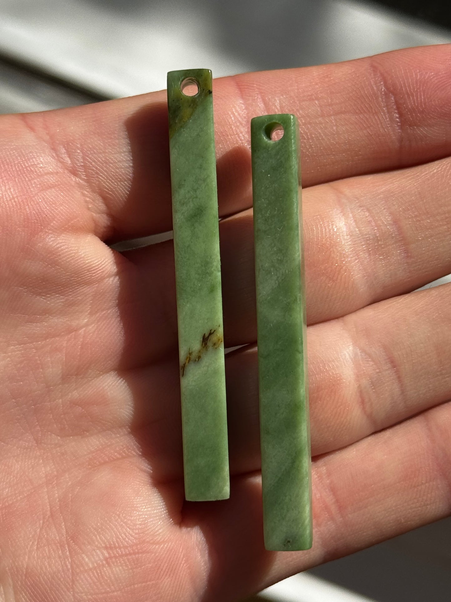 New Zealand Pounamu Earrings - Made To Order
