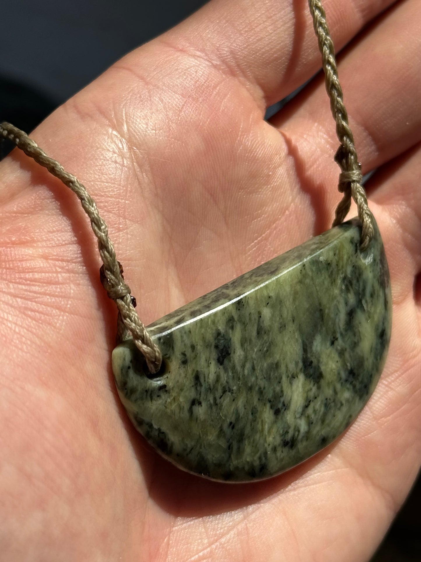 New Zealand Pounamu Breast Plate