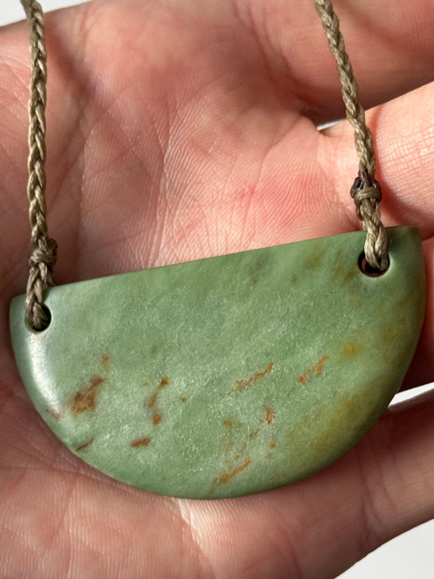 New Zealand Pounamu Breast Plate