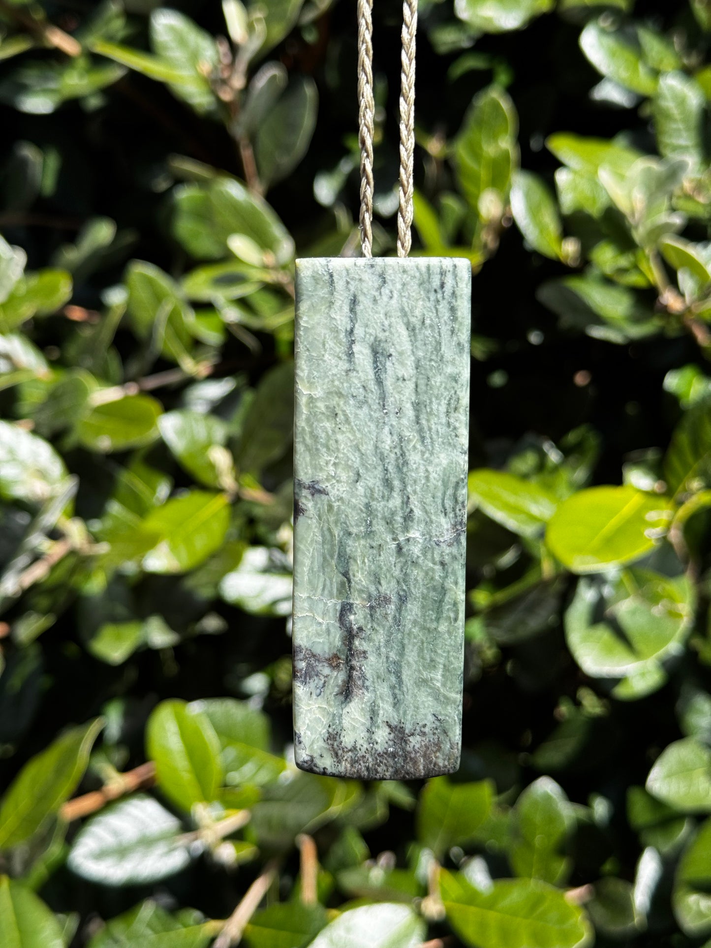 New Zealand Pounamu Hei Toki Pendant