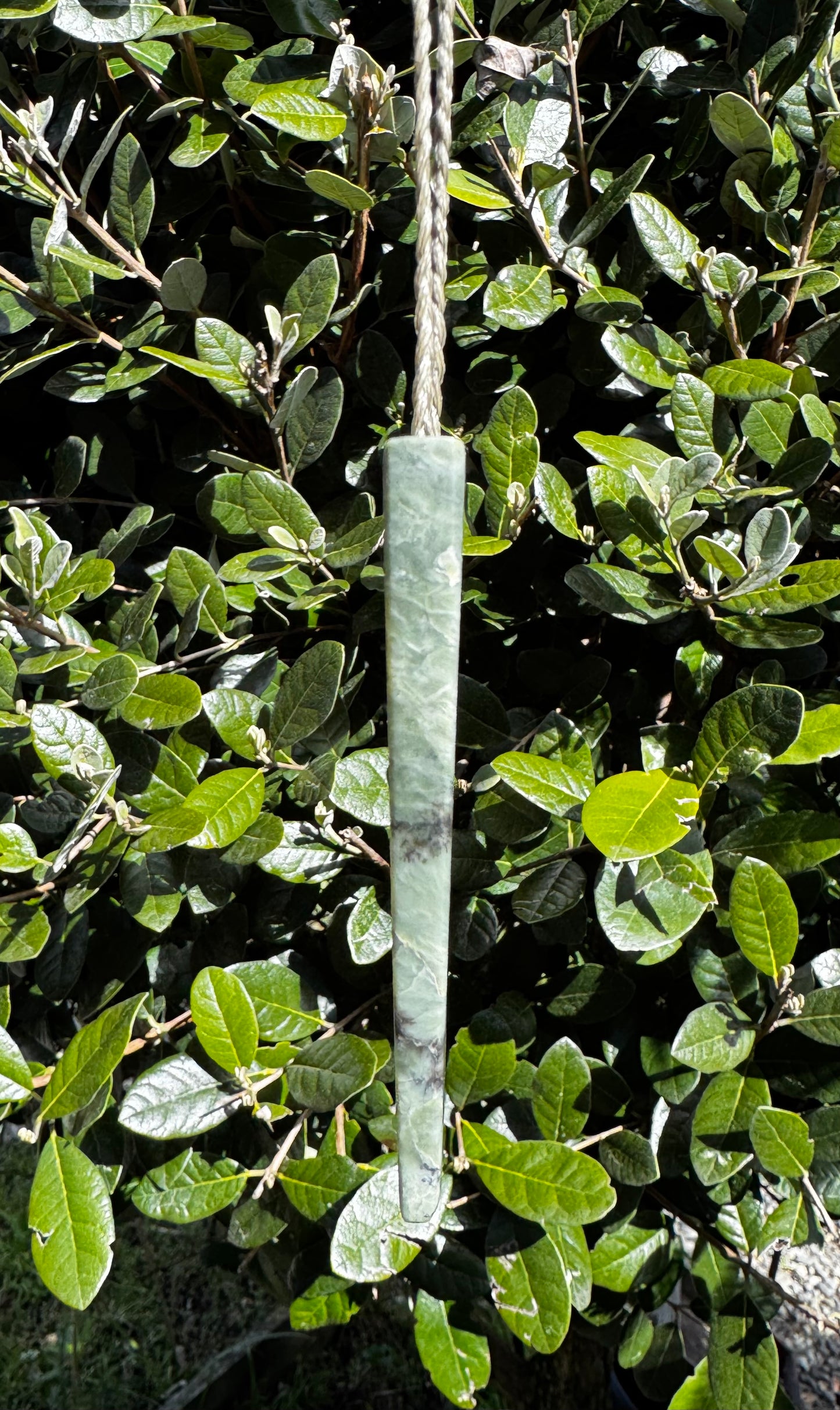 New Zealand Pounamu Hei Toki Pendant