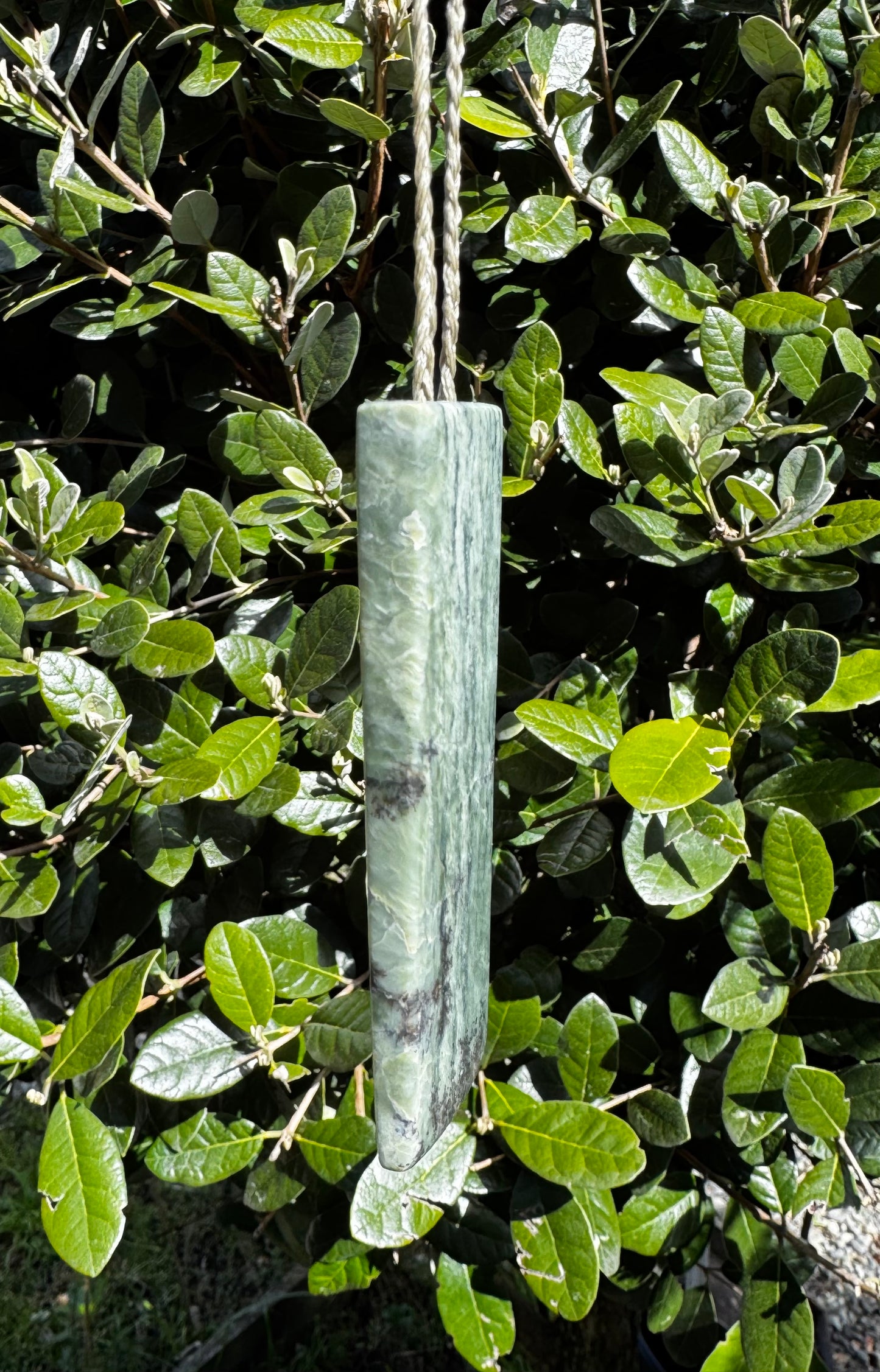 New Zealand Pounamu Hei Toki Pendant