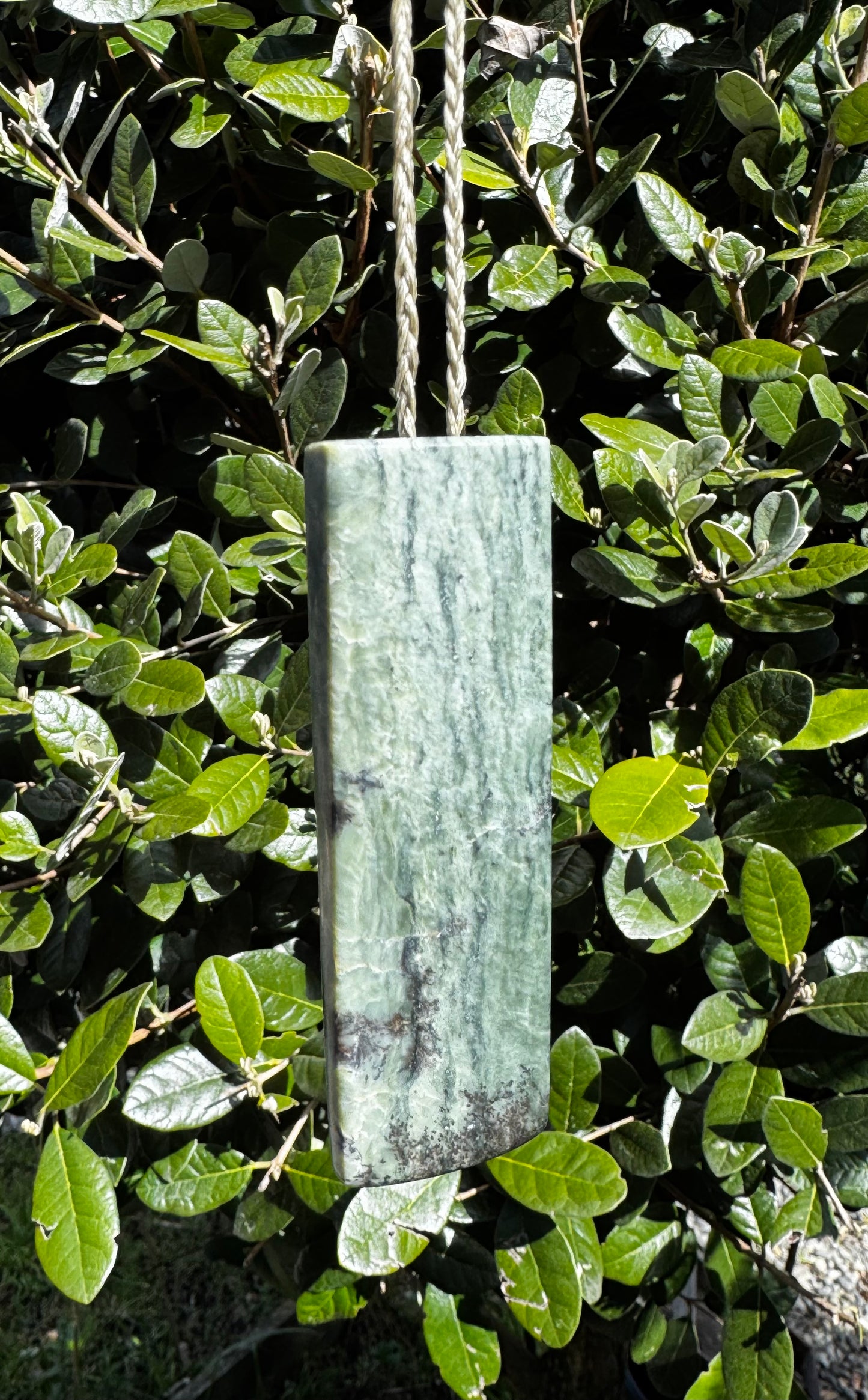 New Zealand Pounamu Hei Toki Pendant