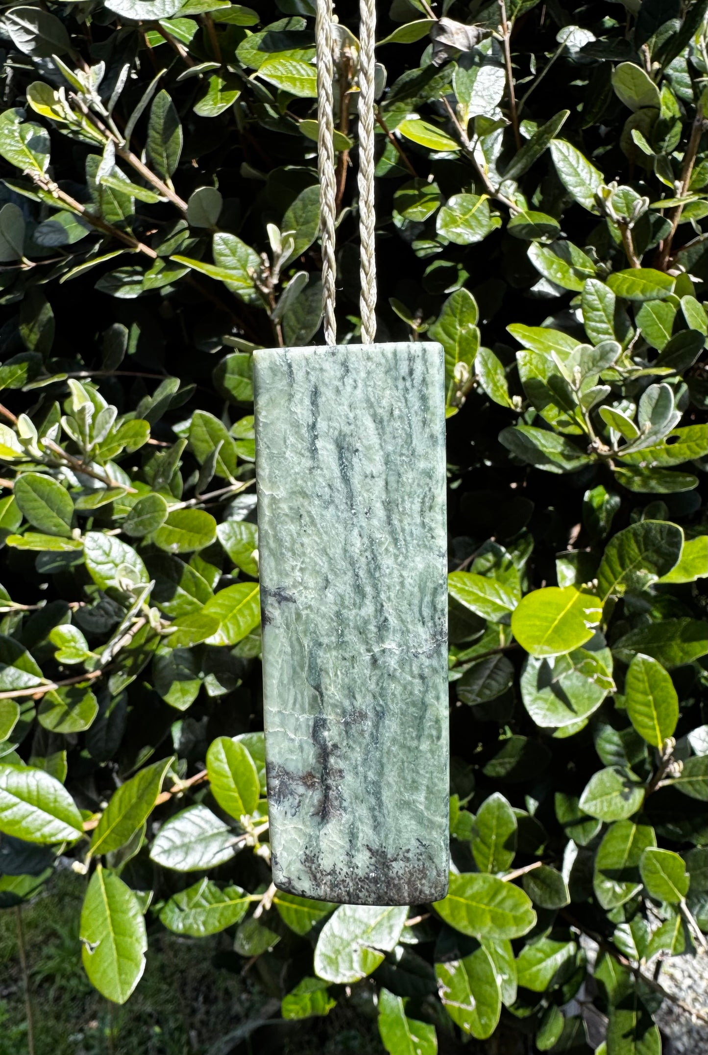 New Zealand Pounamu Hei Toki Pendant