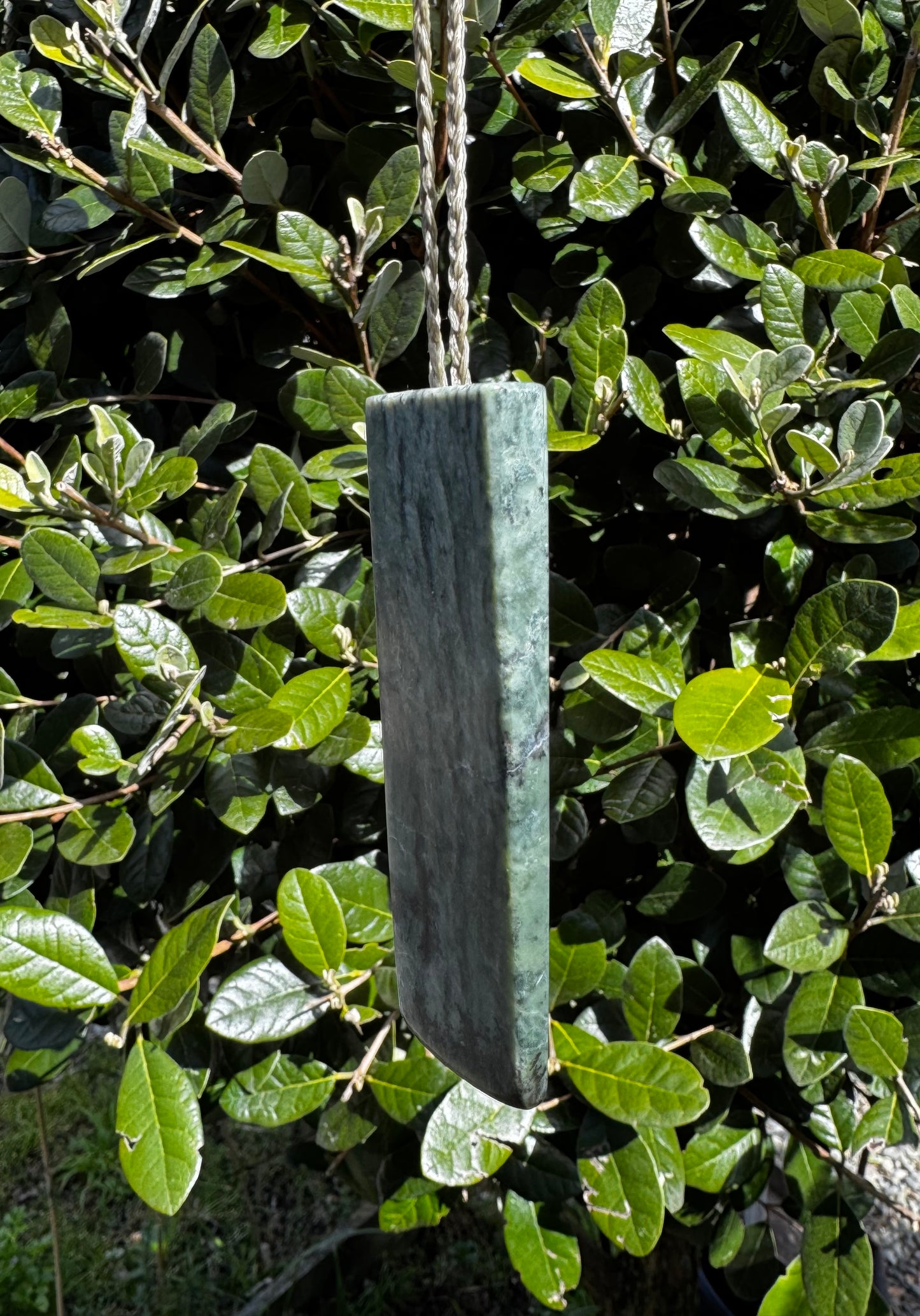 New Zealand Pounamu Hei Toki Pendant