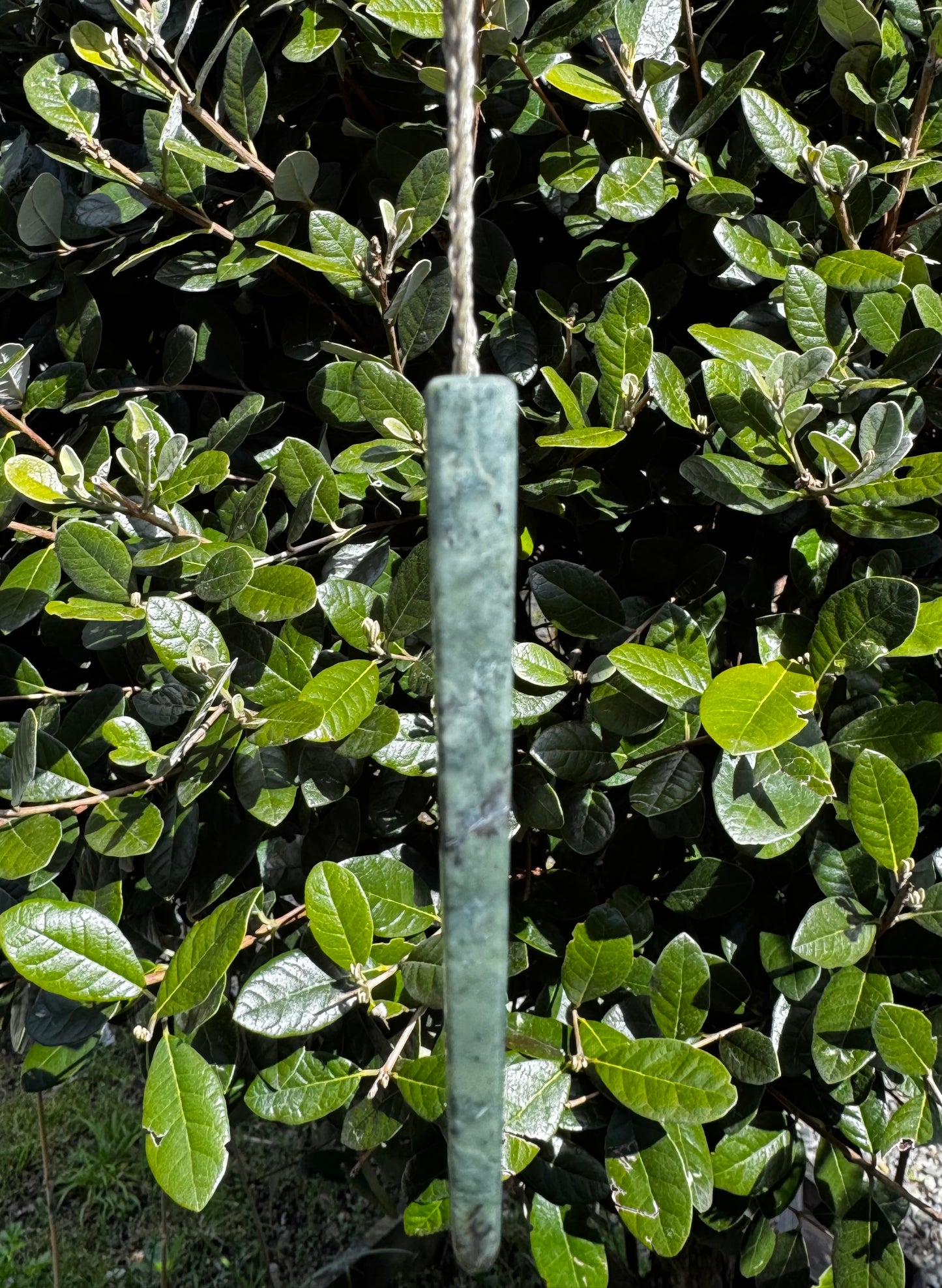 New Zealand Pounamu Hei Toki Pendant