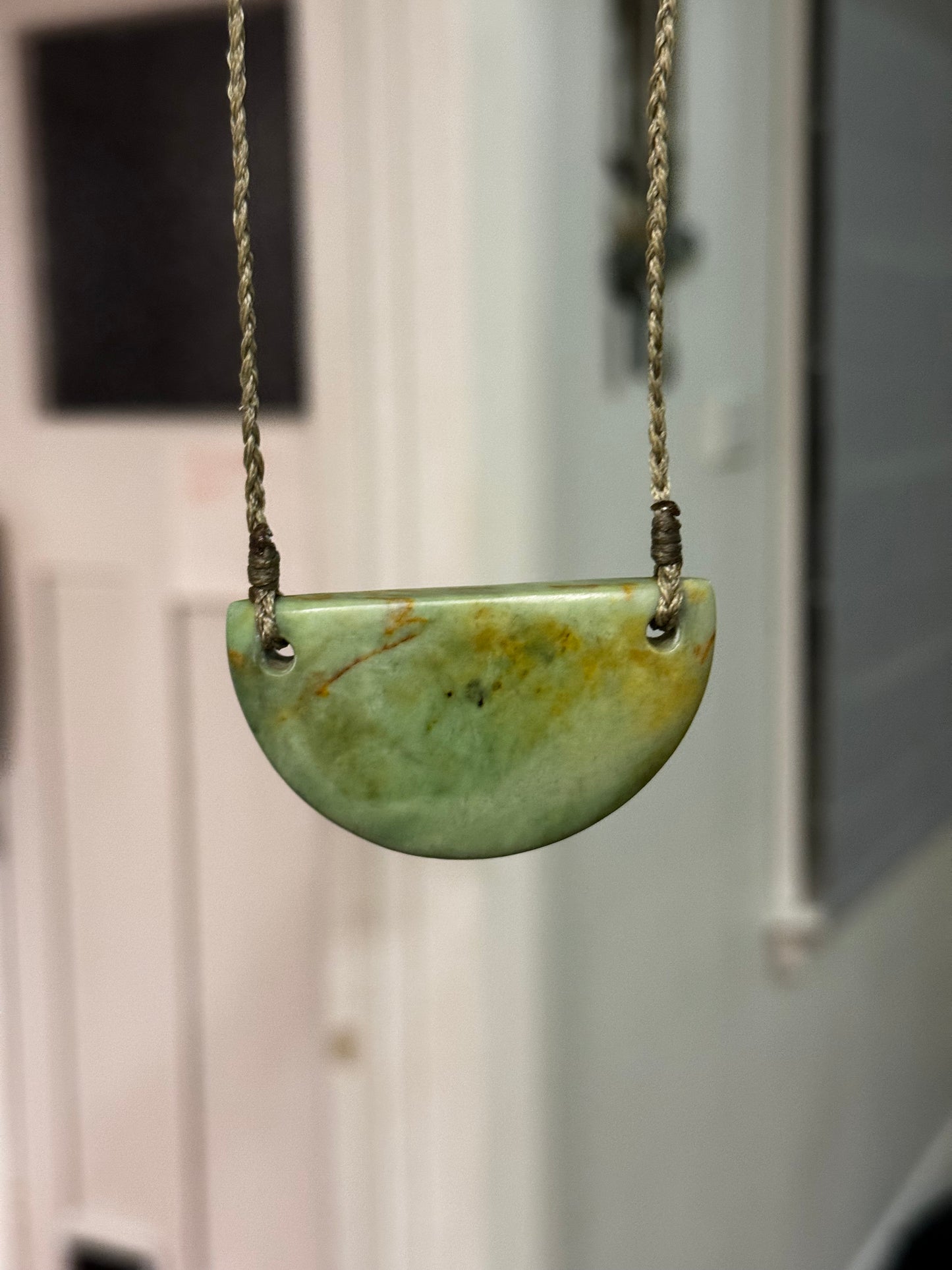 New Zealand Pounamu Breast Plate