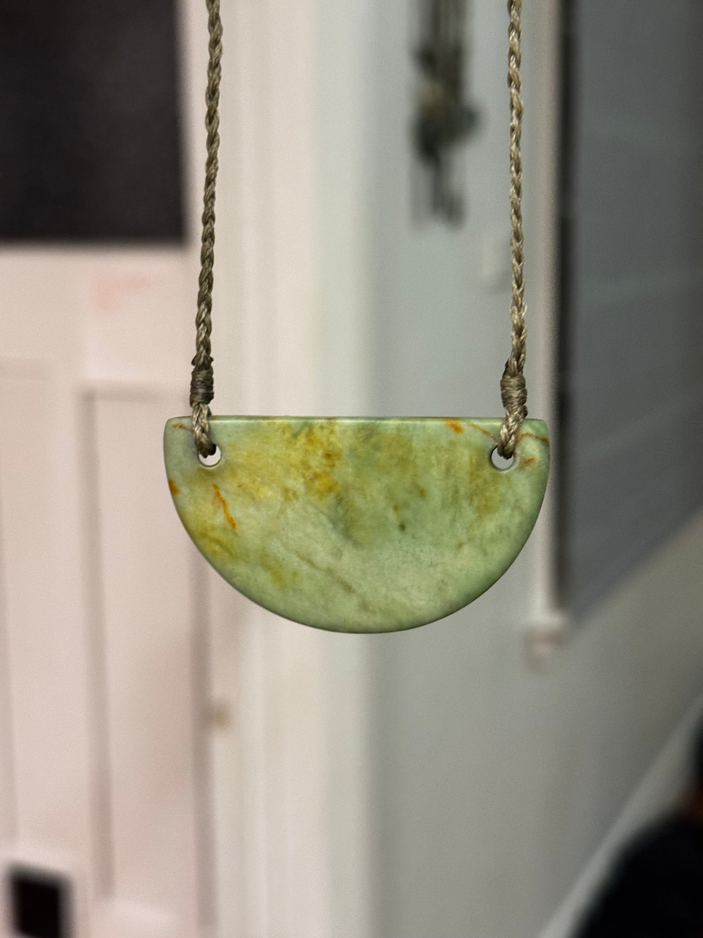 New Zealand Pounamu Breast Plate