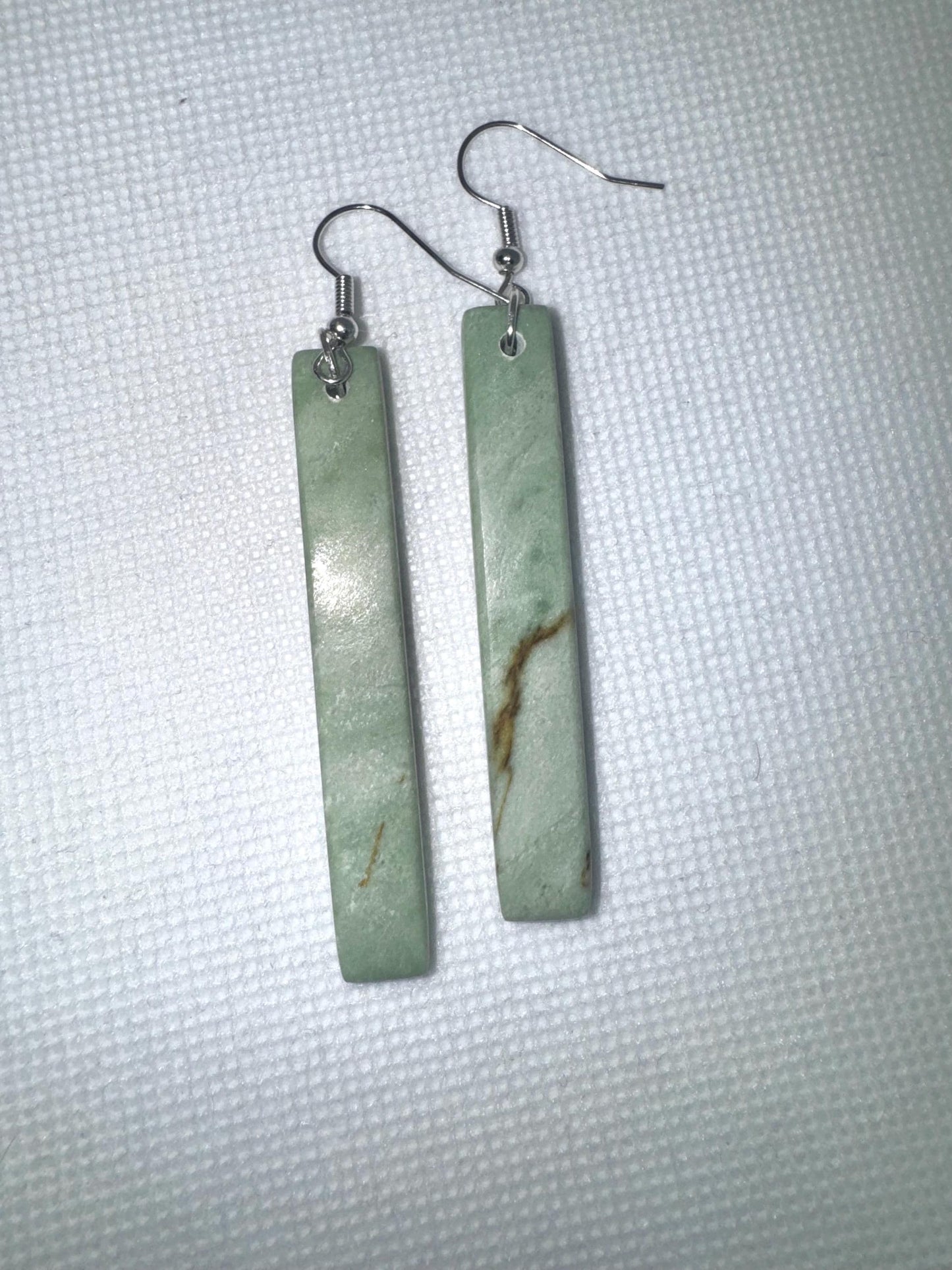 New Zealand Pounamu Auhunga Earrings - O’JADE