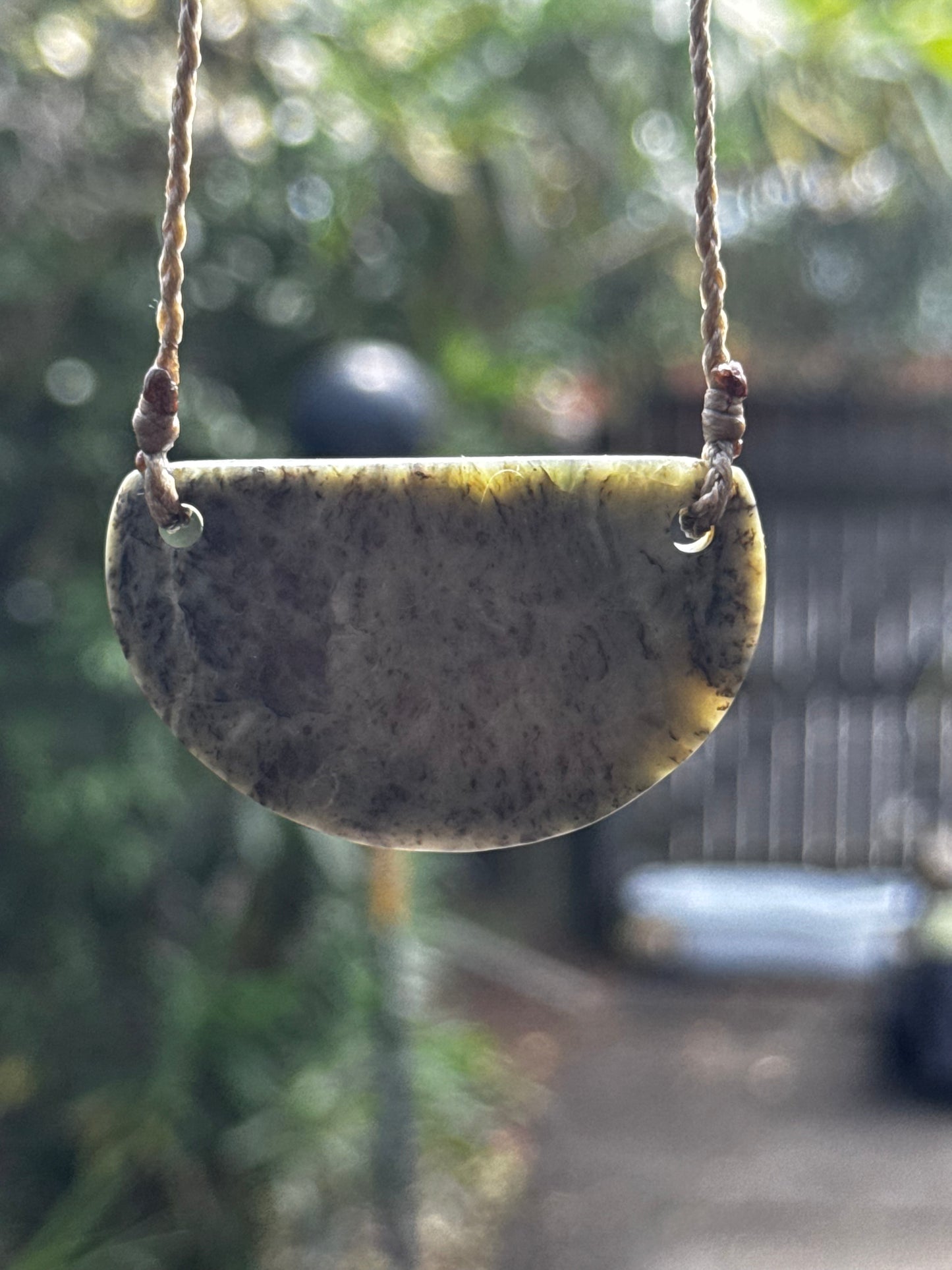 New Zealand Pounamu Breast Plate