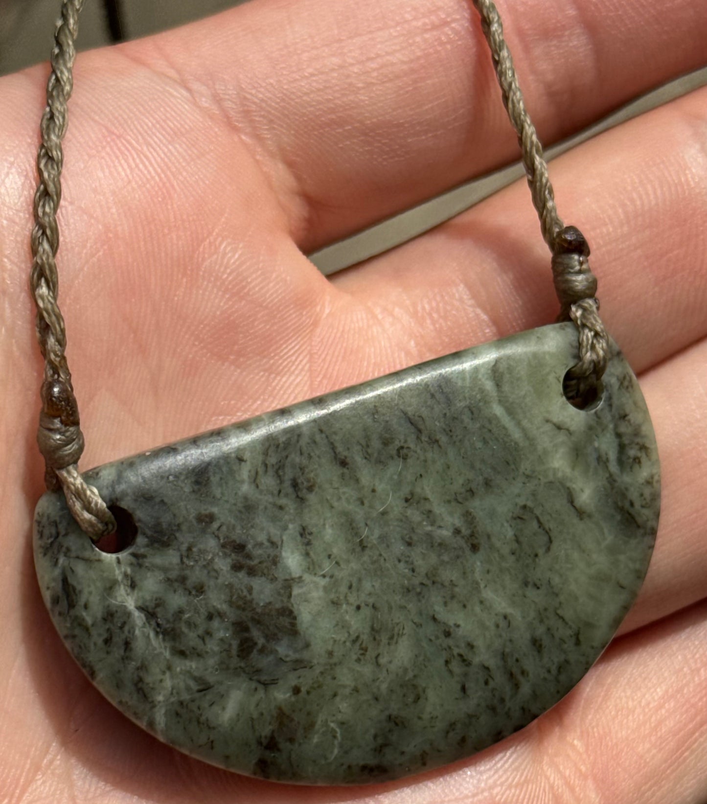 New Zealand Pounamu Breast Plate