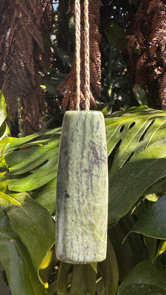 New Zealand Pounamu Hei Toki Pendant