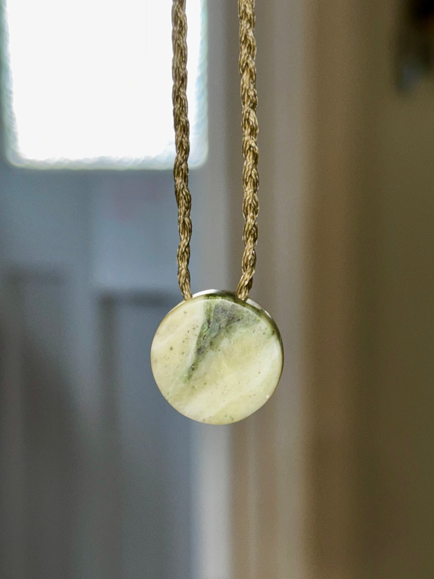 New Zealand Pounamu Hā Pendant