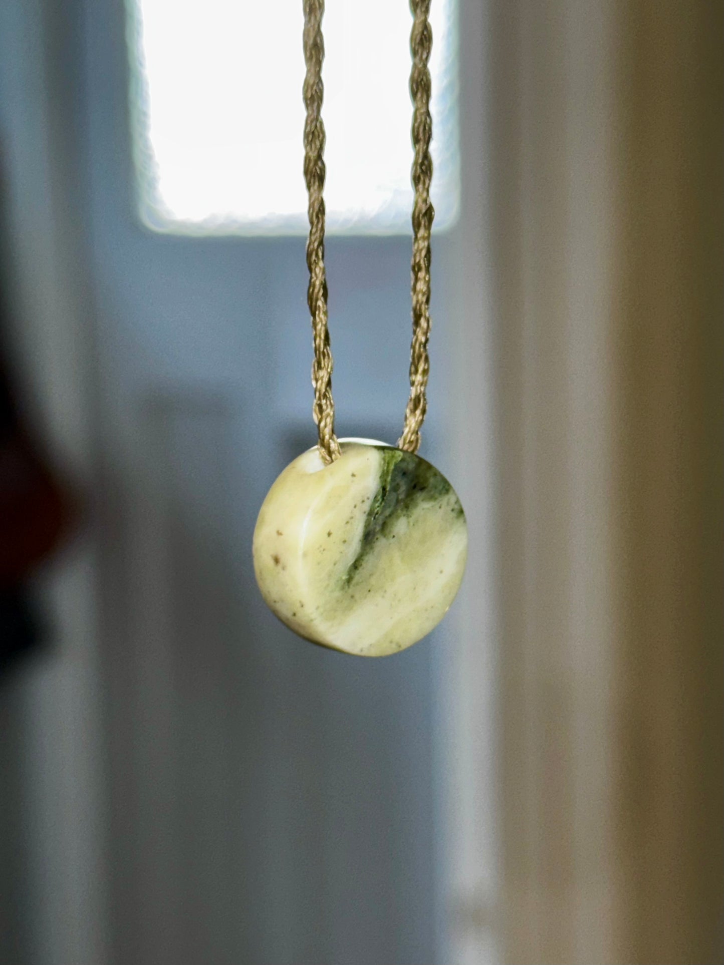 New Zealand Pounamu Hā Pendant