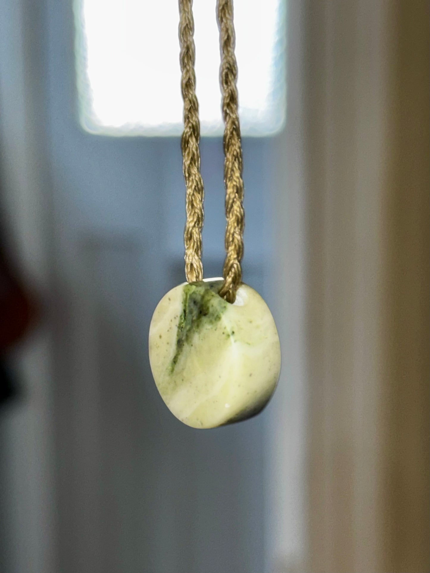 New Zealand Pounamu Hā Pendant