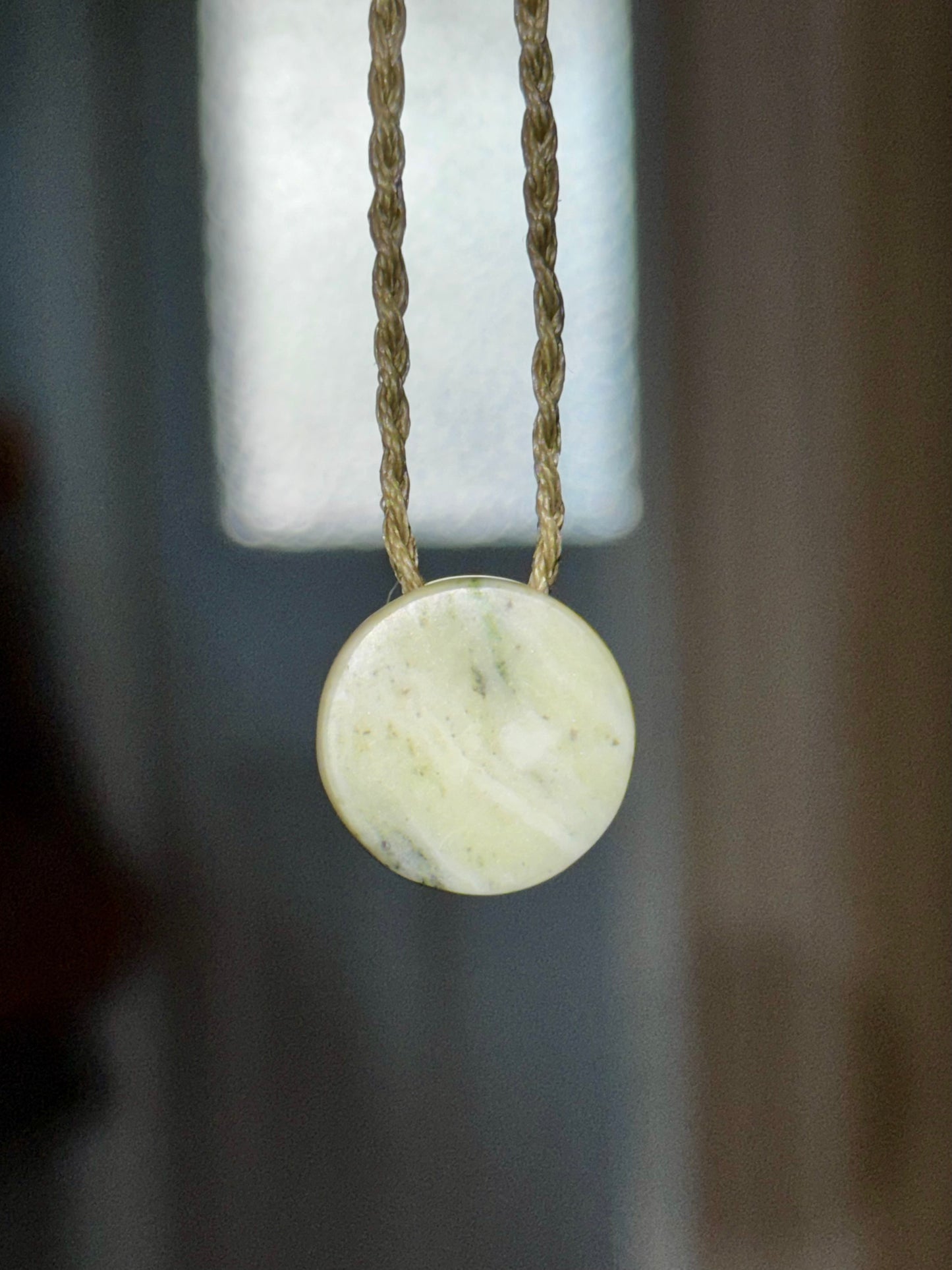 New Zealand Pounamu Hā Pendant