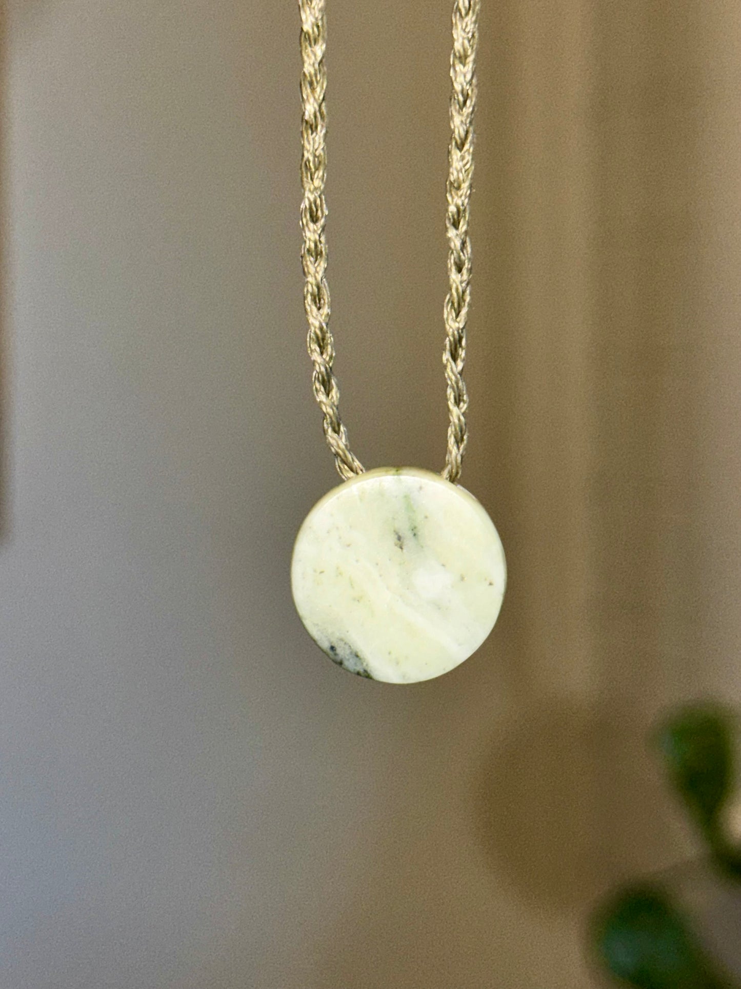 New Zealand Pounamu Hā Pendant