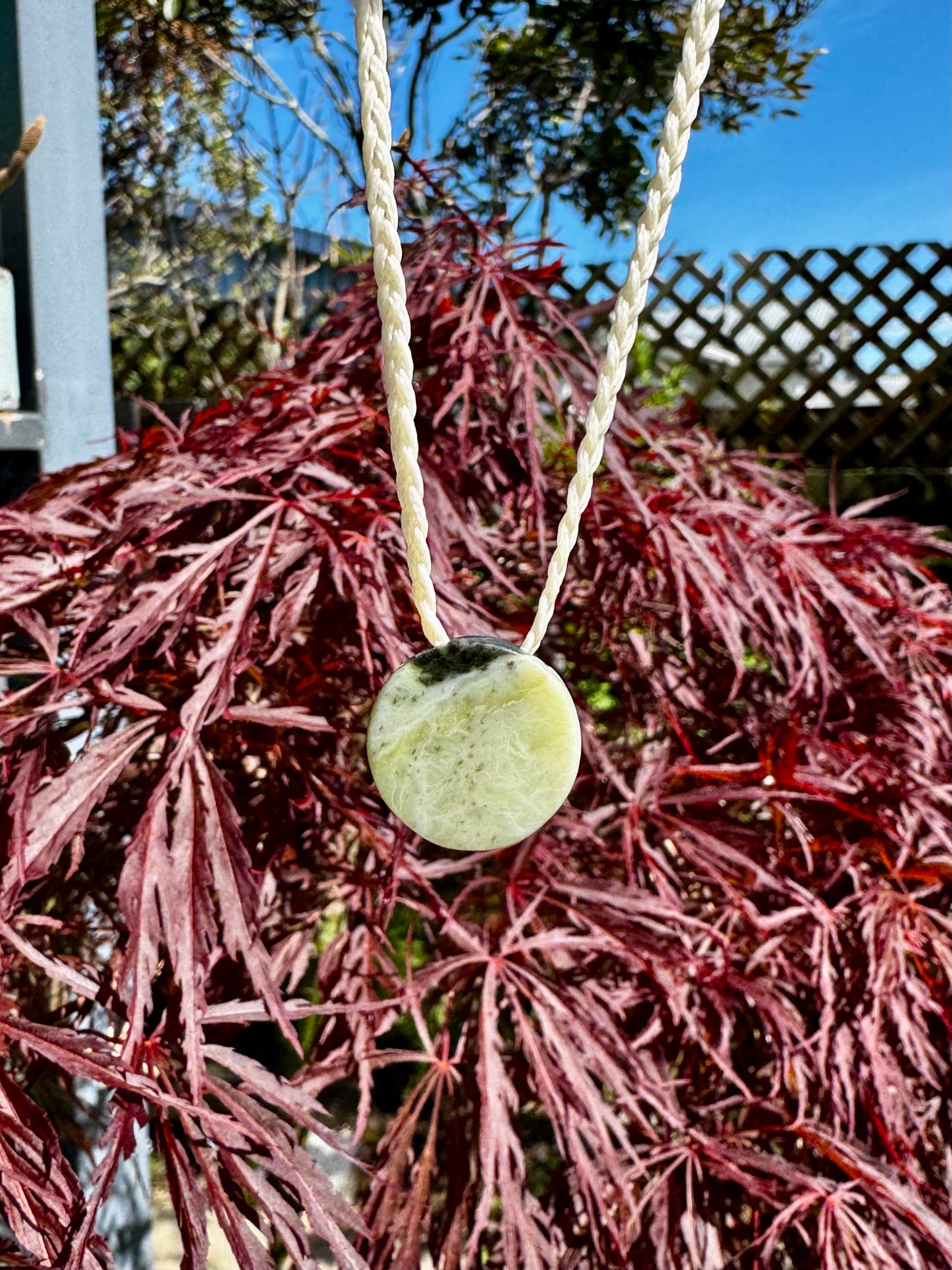 New Zealand Pounamu Hā Pendant