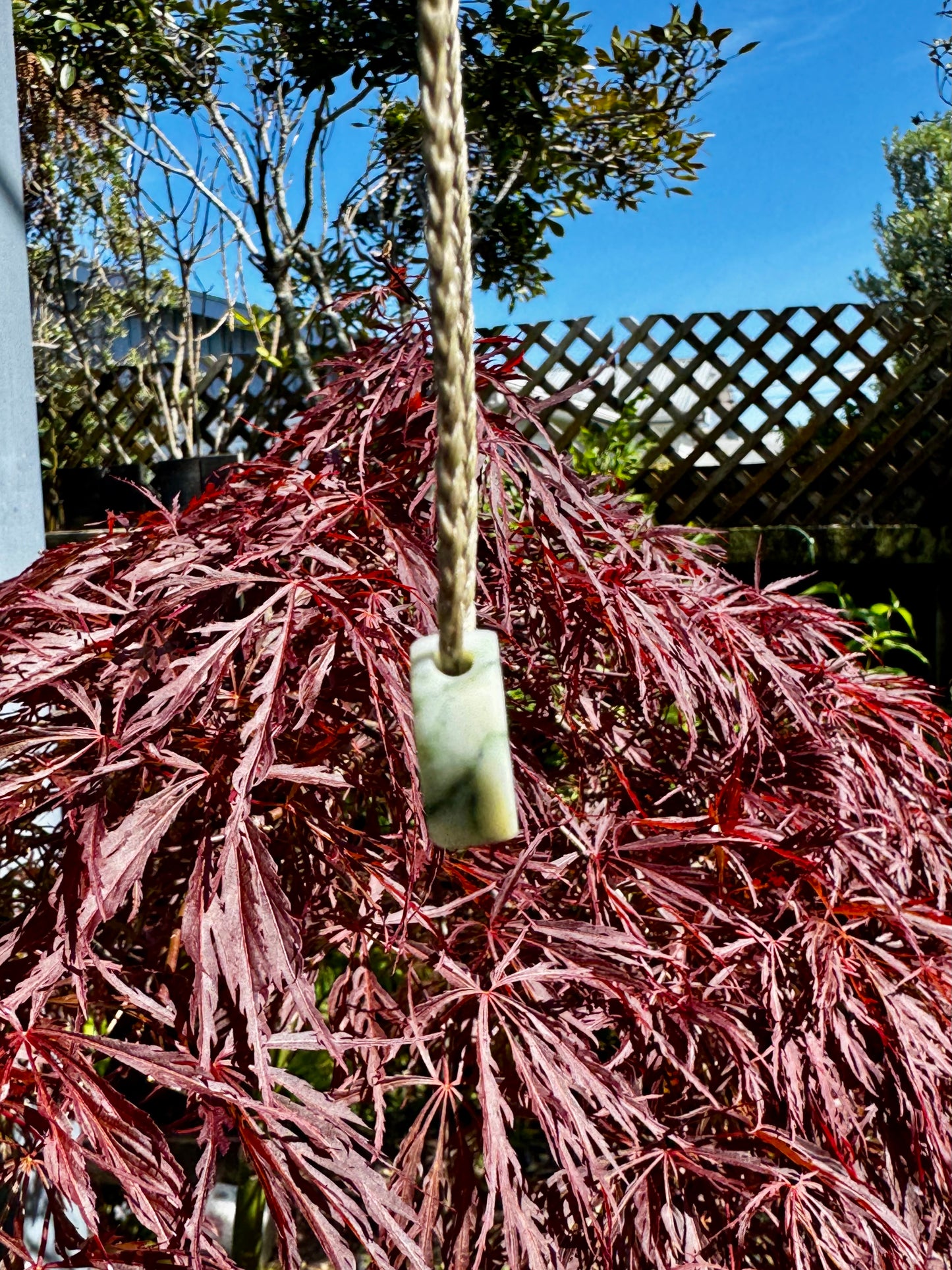 New Zealand Pounamu Hā Pendant