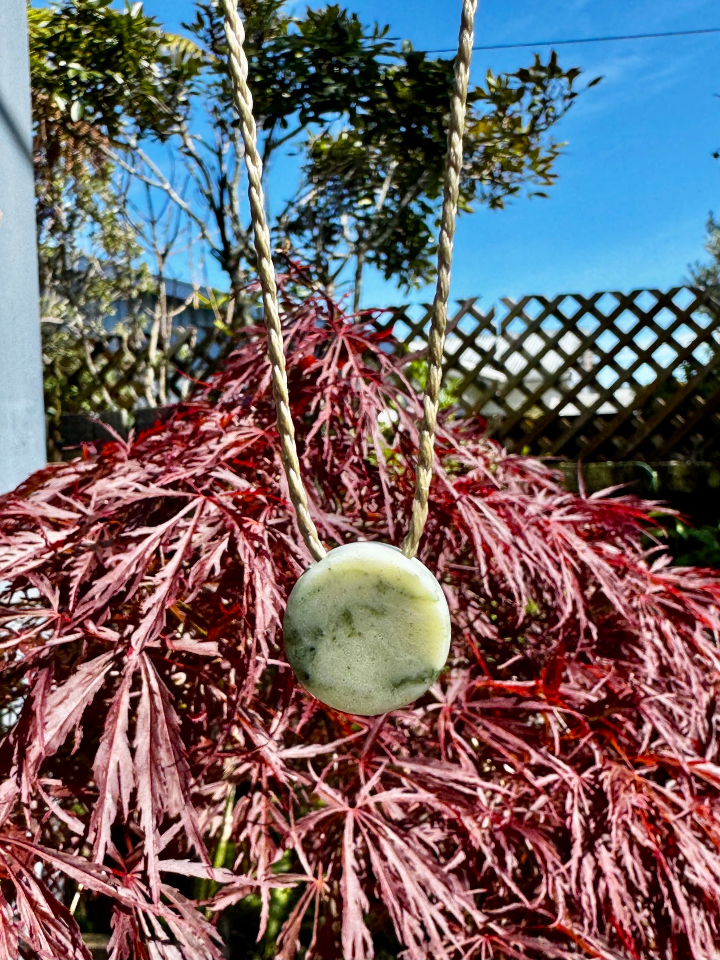 New Zealand Pounamu Hā Pendant