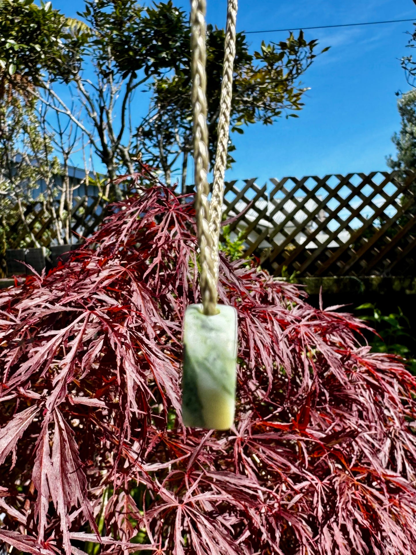 New Zealand Pounamu Hā Pendant