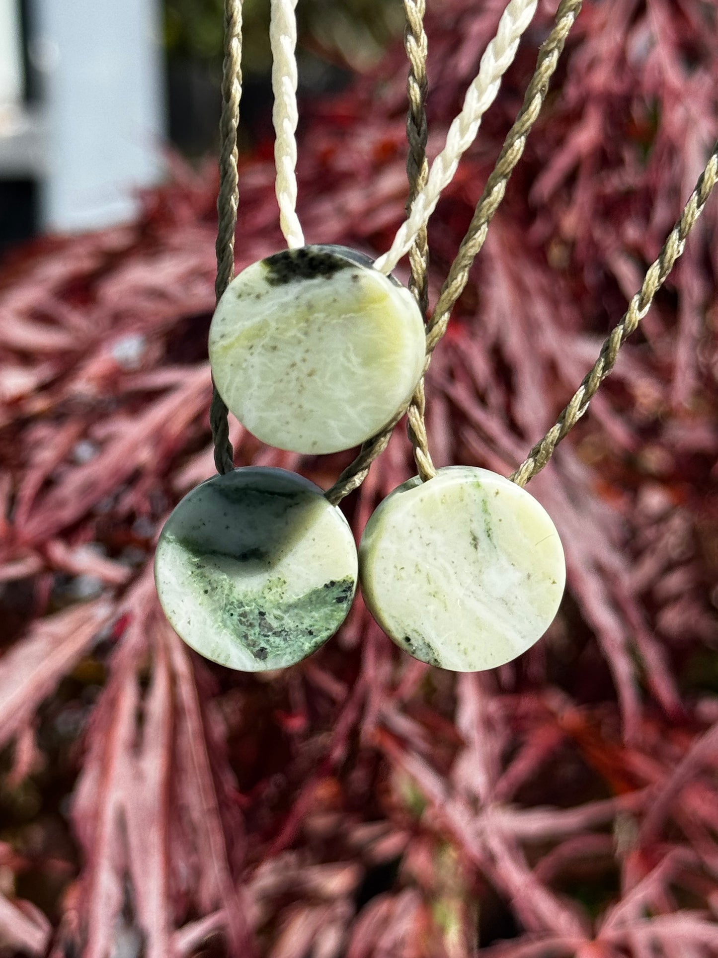 New Zealand Pounamu Hā Pendant